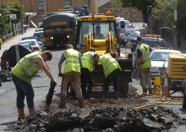 The state of Edinburgh's roads consistently comes under fire. Picture: Esme Allen