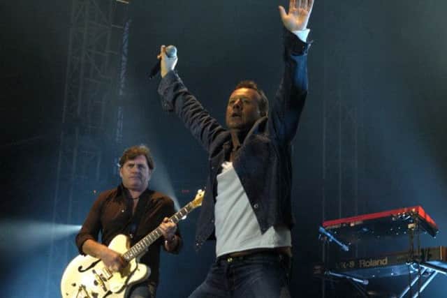 Simple Minds play Princes Street Gardens in 2006. Picture: Paul Parke