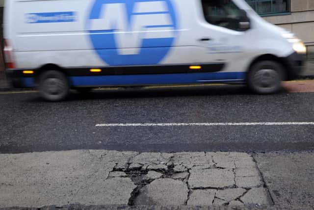 Which roads do you think are the worst for potholes in Edinburgh? Picture: Julie Bull