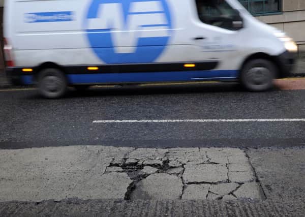 Which roads do you think are the worst for potholes in Edinburgh? Picture: Julie Bull