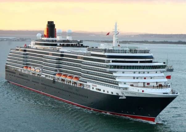 Newhaven Harbour would welcome liners such as the Queen Victoria under the plans. Picture: PA