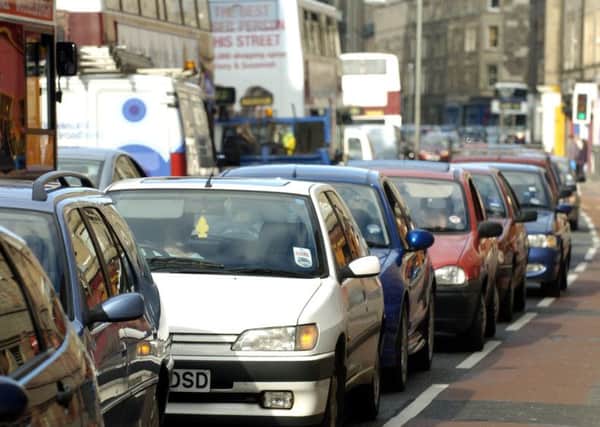 It is feared that drivers will face city-wide traffic disruption as a result of the Scottish Water roadworks. Picture: Gareth Easton