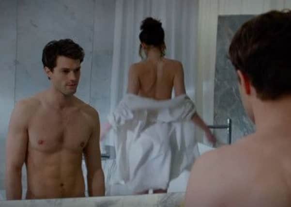 A still from the film Fifty Shades of Grey. Picture: contributed