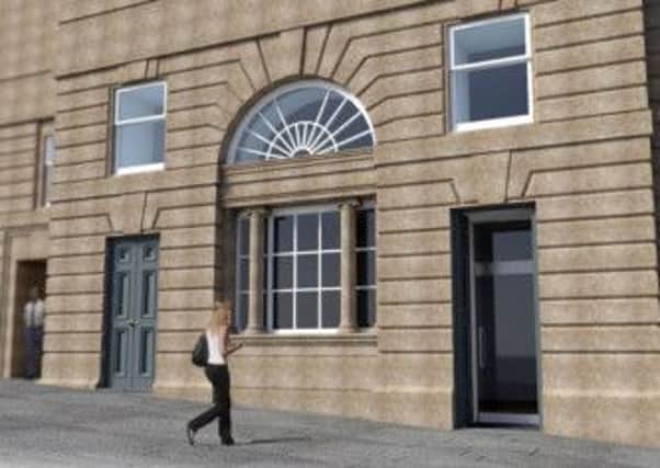 An artist's impression of the new entrance at The Real Mary King's Close. Picture: comp