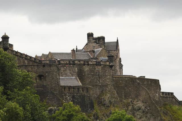 Edinburgh Castle is tipped to be the location for some amorous couple. Picture: Scott Louden