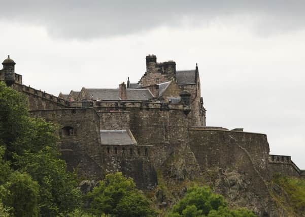 Edinburgh Castle is tipped to be the location for some amorous couple. Picture: Scott Louden