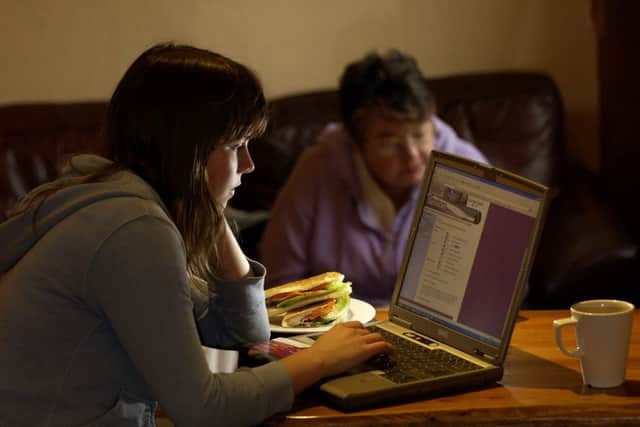Kirkliston residents are unable to access content-rich websites. Picture: IAN RUTHERFORD