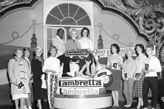 Palais De Danse Miss Lambretta contest, 1958. Picture: TSPL