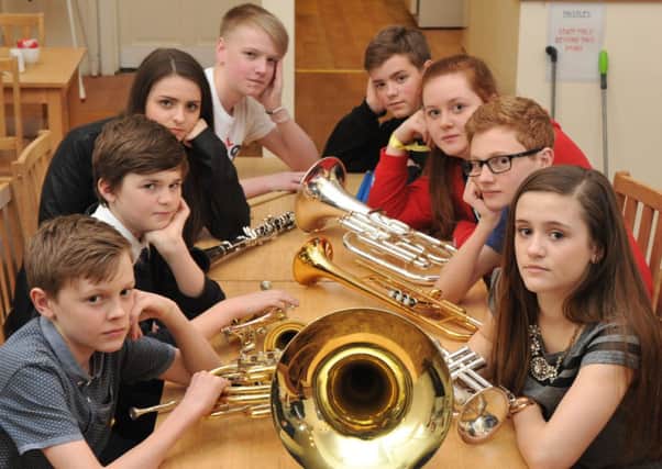 A number of teenagers face losing their music lessons. Picture: Ian Rutherford