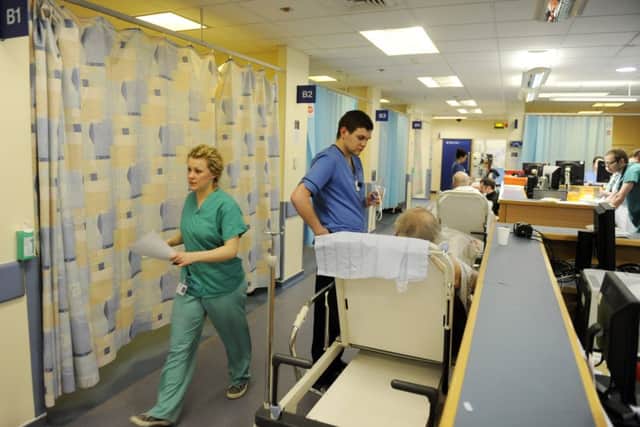 Waiting times in NHS Lothian are an ongoing problem. Picture: Greg Macvean