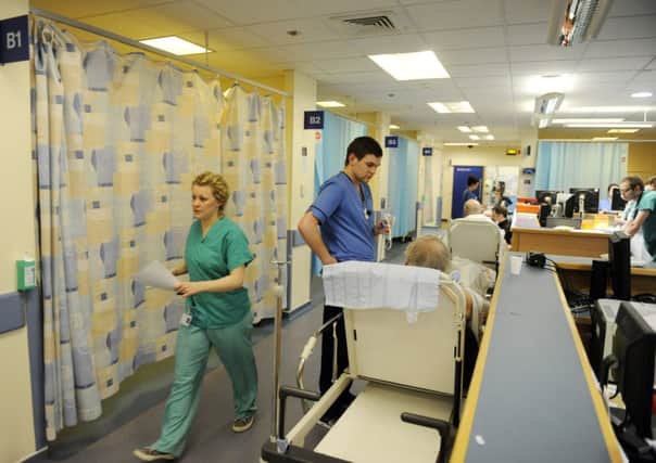 Waiting times in NHS Lothian are an ongoing problem. Picture: Greg Macvean
