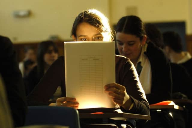 Last year's exam result statistics have just been released
