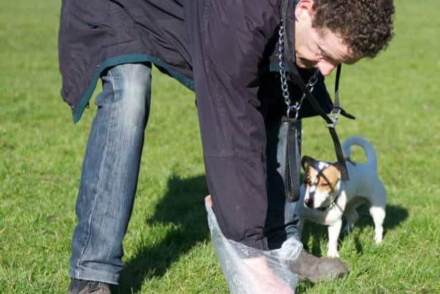 Dog poo bags will now cost £1 for a bag of 50 in East Lothian. Picture: Joey Kelly