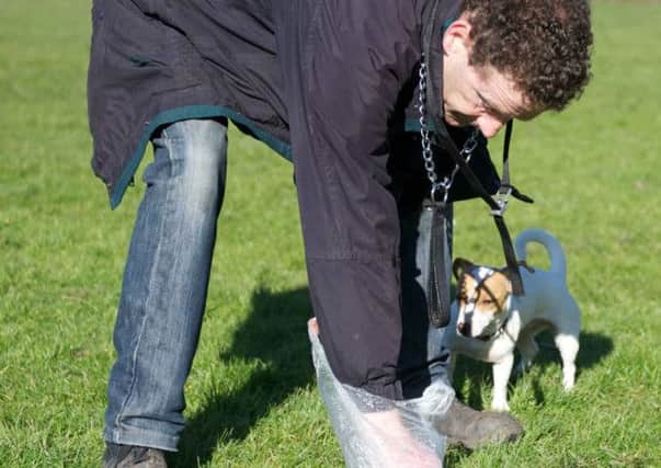 Dog poo bags will now cost £1 for a bag of 50 in East Lothian. Picture: Joey Kelly