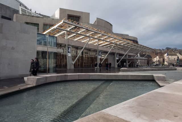 The Scottish Parliament . Picture: Ian Georgeson