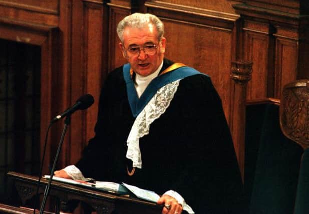 The Very Reverend Sandy McDonald has revealed he is terminally ill. Picture: TSPL