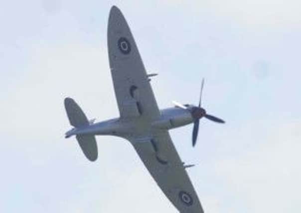 A Spitfire will take part in the fly-past at the Forth Bridge. Picture: Greg Macvean