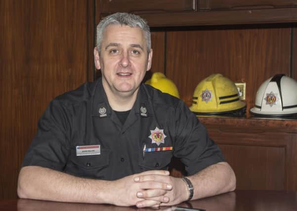 The Scottish Fire and Rescue Service has appointed John Miller as head of Service Delivery for the East of Scotland. Picture: contributed