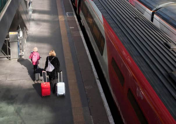 A new Virgin East Coast train about to depart from King's Cross. Picture: David Parry/PA Wire