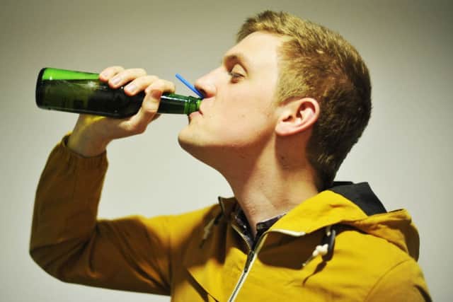 Strawpedoing has been banned from studen bars. Picture: PHIL WILKINSON