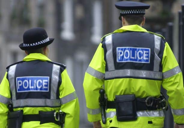 Police say the man was spotted with his trousers down performing an indecent act in the woods. Picture: Julie Bull