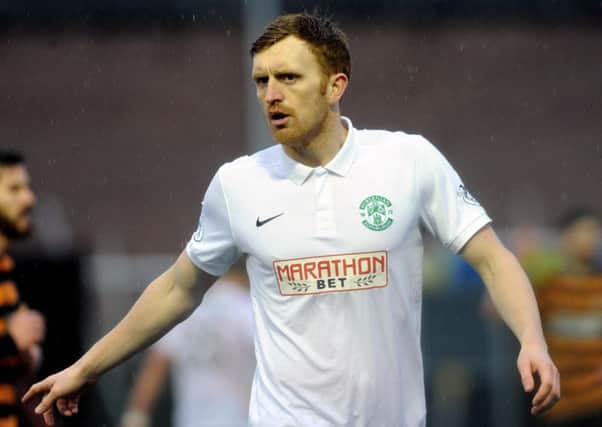 Liam Craig is delighted Hibs are challenging on two fronts at this stage of the season. Pic: Lisa Ferguson