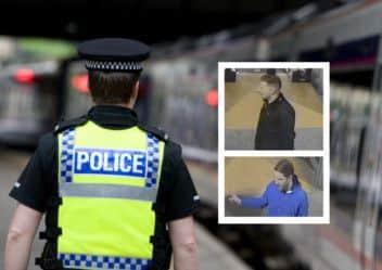 British Transport Police are looking for two men. Picture: Comp