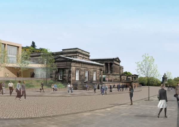 An artist's impression Royal High School site. Picture: Comp
