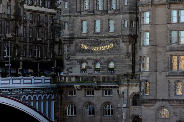 Staff at the Scotsman Hotel, owned by a group headed by Sheikh Mohamed Bin Issa Al Jaber, below left, have all received a letter, below.
Picture: Neil Hanna