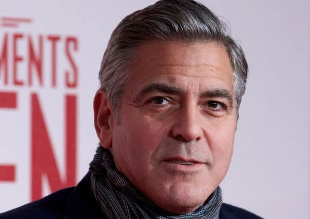 George Clooney is coming to Edinburgh. Picture: Getty