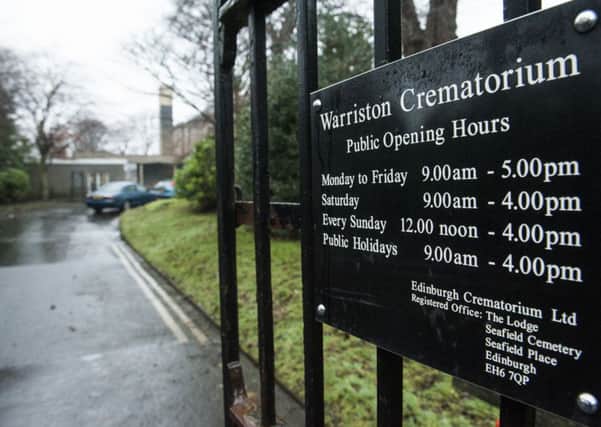 Warriston Crematorium has recovered metal from ash and sold it on for scrap. Picture: Ian Georgeson