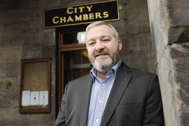 Councillor Sandy Howat is replacing Steve Cardownie as the SNP group leader at the city council. Picture: Greg Macvean