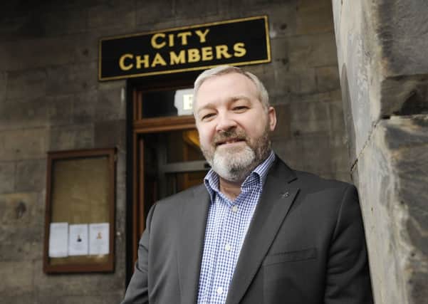 Councillor Sandy Howat is replacing Steve Cardownie as the SNP group leader at the city council. Picture: Greg Macvean