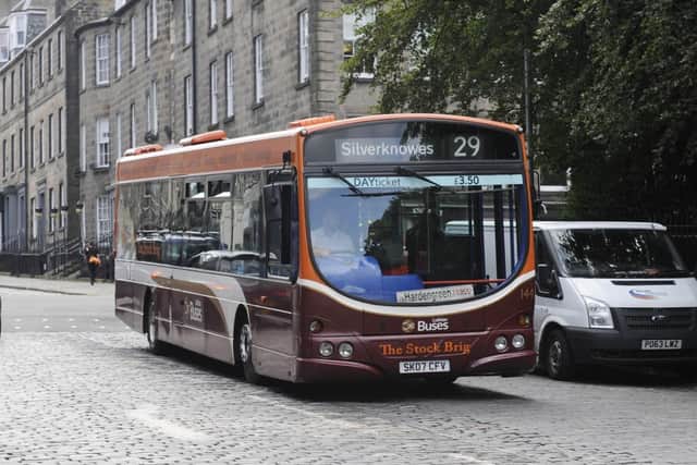 Lothian Buses has topped a UK survey for customer satisfaction. Picture: Greg Macvean