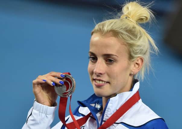 Lynsey Sharp won silver at the Commonwealth Games.  Picture: Ian Rutherford