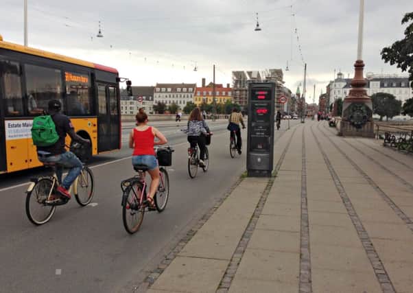 Cycling in Copenhagen. Picture: Paul Downie