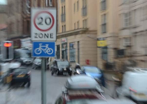 An alliance of groups which campaign on environment, health, transport and disability issues welcomed the 20mph plans. Picture: Neil Hanna