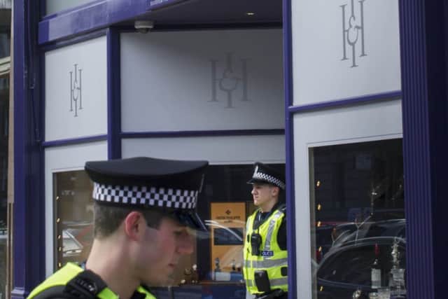 Hamilton and Inches was robbed. Picture: Scott Taylor