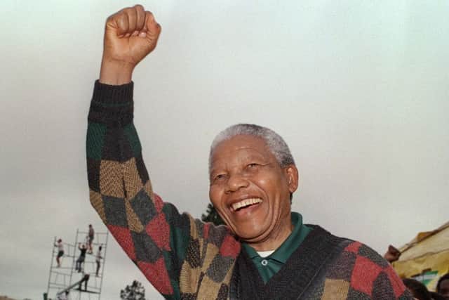 The late Nelson Mandela. Picture: Getty