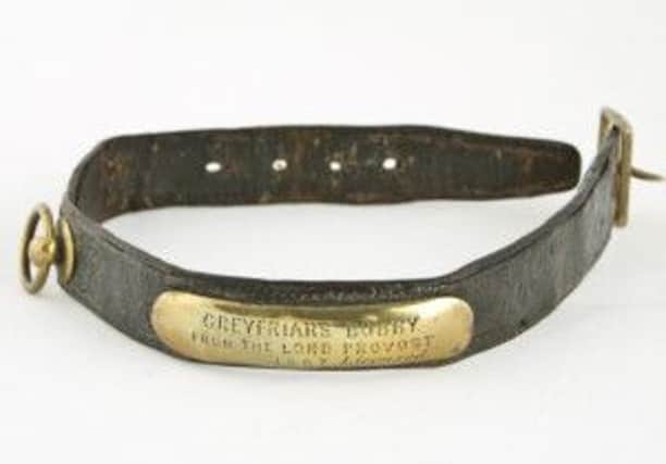 A collar given to Greyfriar's Bobby by Edinburgh's Lord Provost