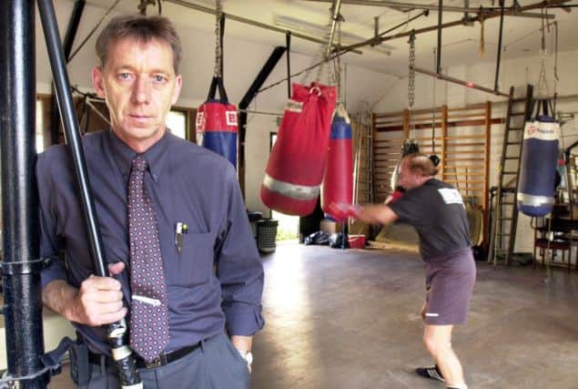 Sparta Boxing Club boss George Forsyth. Pic: Sandy Young