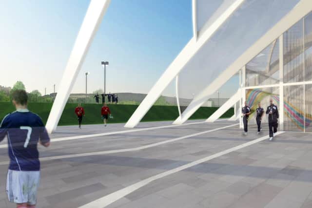 An artist's impression of the new facility. Picture: Comp