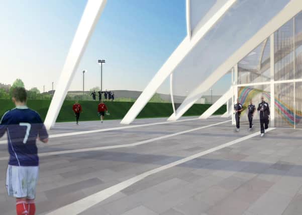 An artist's impression of the new facility. Picture: Comp
