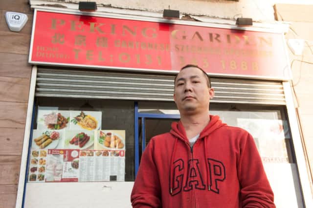 Jie Yu, owner of the Peking Garden takeaway. Picture: Phil Wilkinson