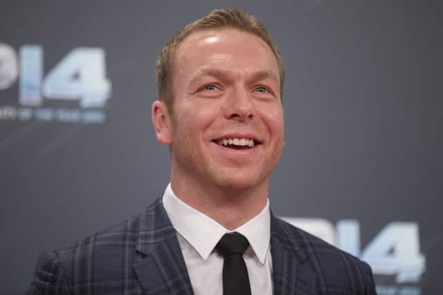 Sir Chris Hoy has co-authored the books about 'Flying Fergus'. Picture: Robert Perry