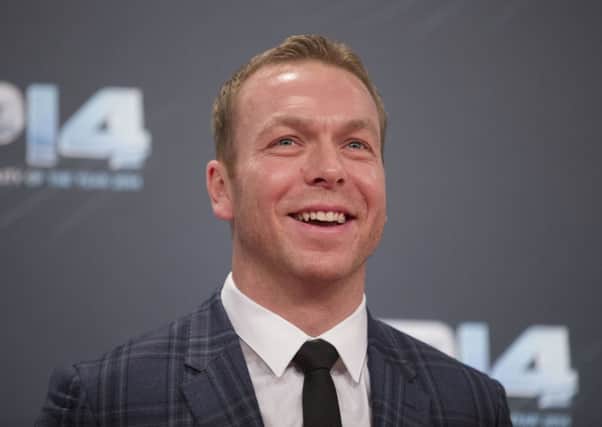 Sir Chris Hoy has co-authored the books about 'Flying Fergus'. Picture: Robert Perry