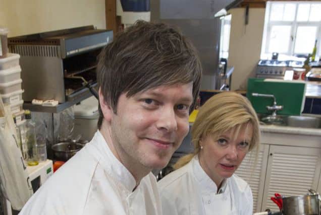 Ashley Macmillan with Suzie Dunko. Picture: Ian Rutherford