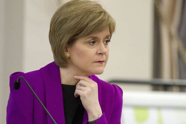 First Minister Nicola Sturgeon. Picture: Ian Rutherford
