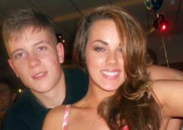 Murder victim Jordan MacKay and his girlfriend Nicole McKay