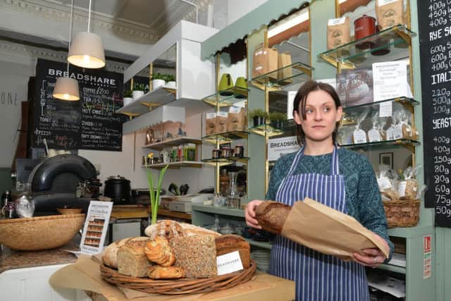 Louise McKinlay in the bakery. Picture: Jon Savage